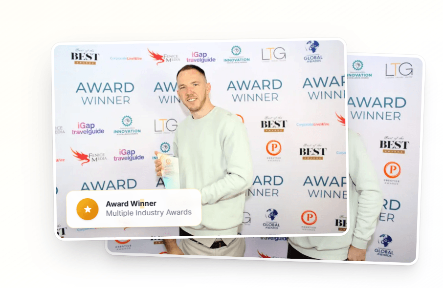 PHE Decorating Ltd — Award winner composite at industry awards ceremony