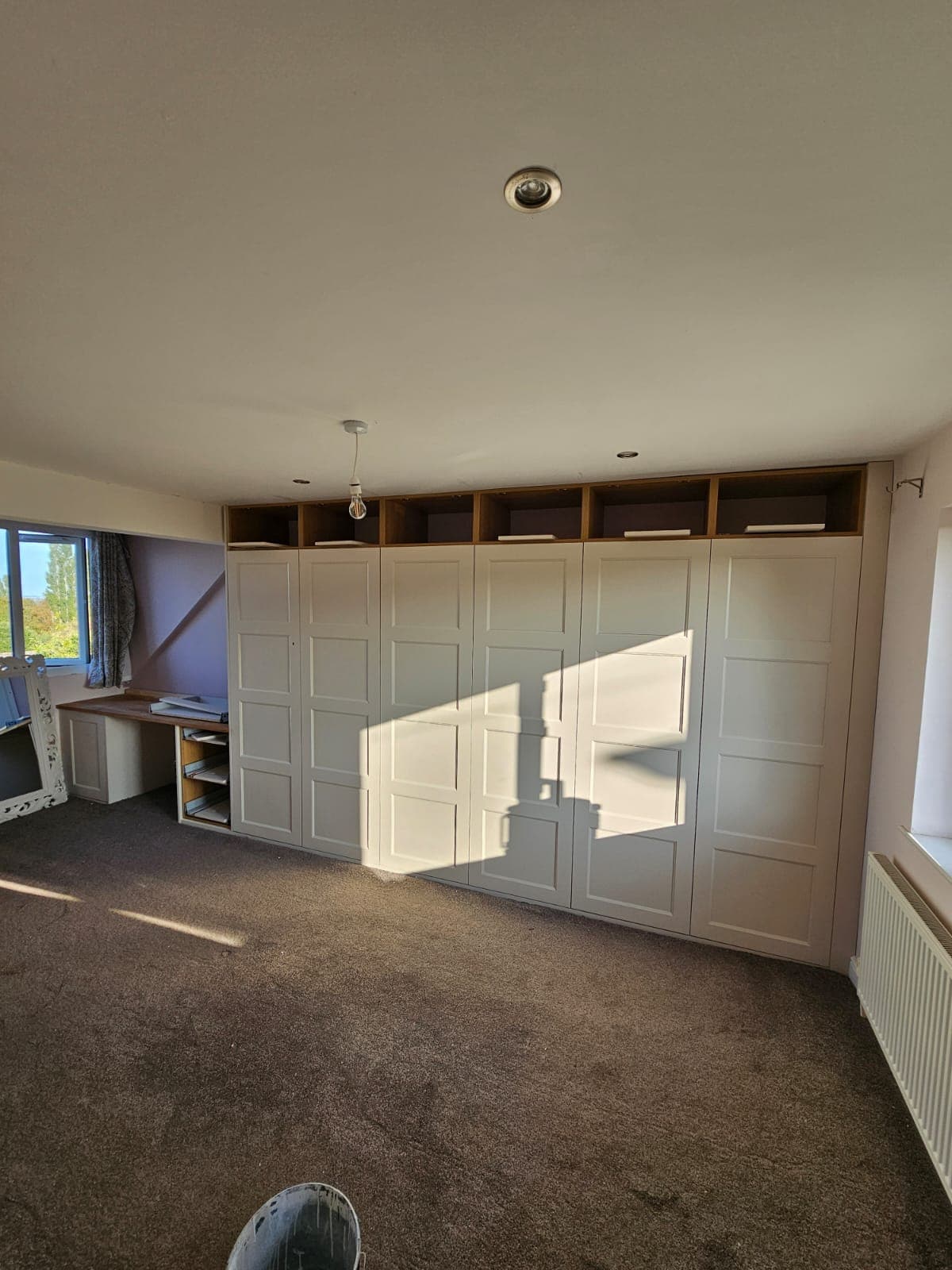 Bespoke Fitted Furniture — Finished View — PHE Decorating Sheffield project photo